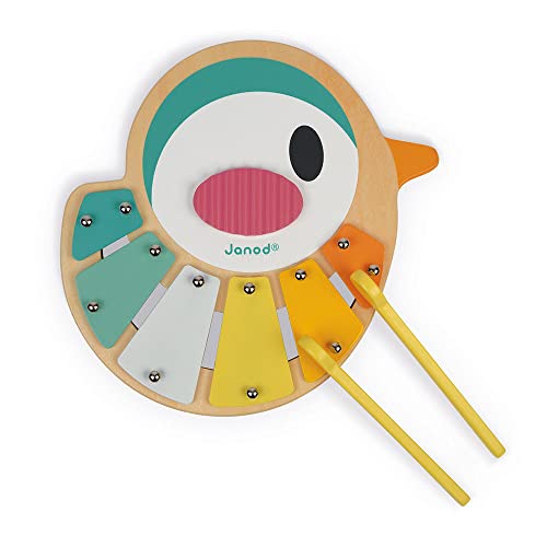 janod-xylo-oiseau-pure-en-bois-xylophone-enfant-6-tons-avec-baguettes-d-s-1-an-j image 6