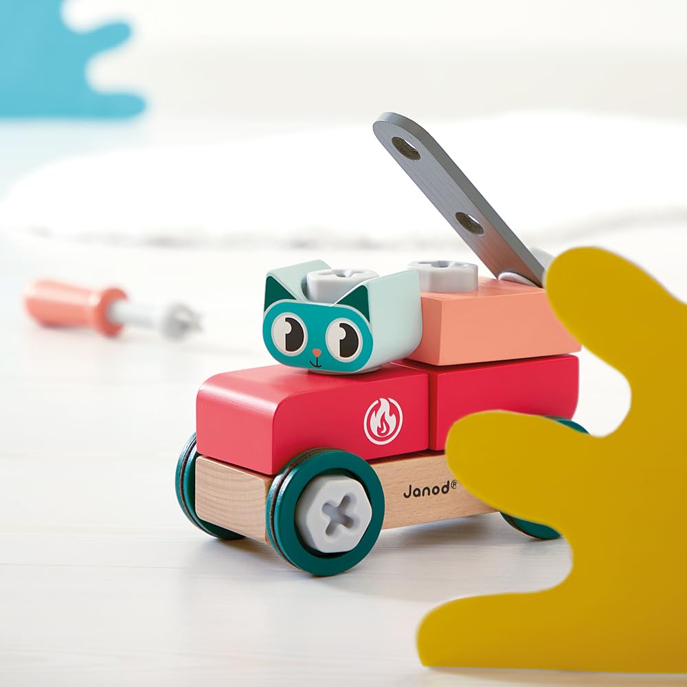janod-mon-premier-jeu-de-construction-voiture-bricoler-chat-j06452-29-l-ments image 6