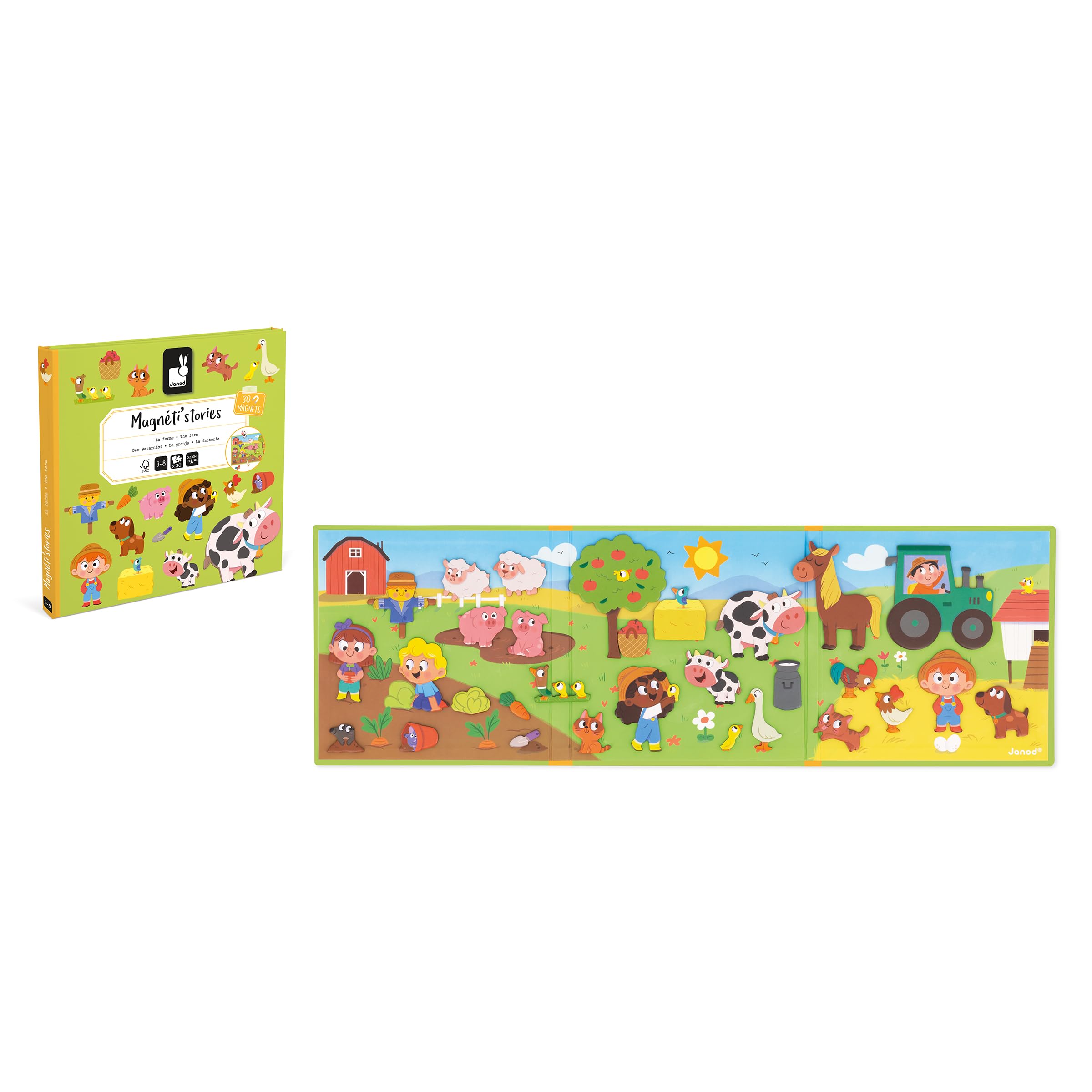 janod-magn-ti-stories-la-ferme-jeu-magn-tique-30-aimants-d-s-3-ans image 3