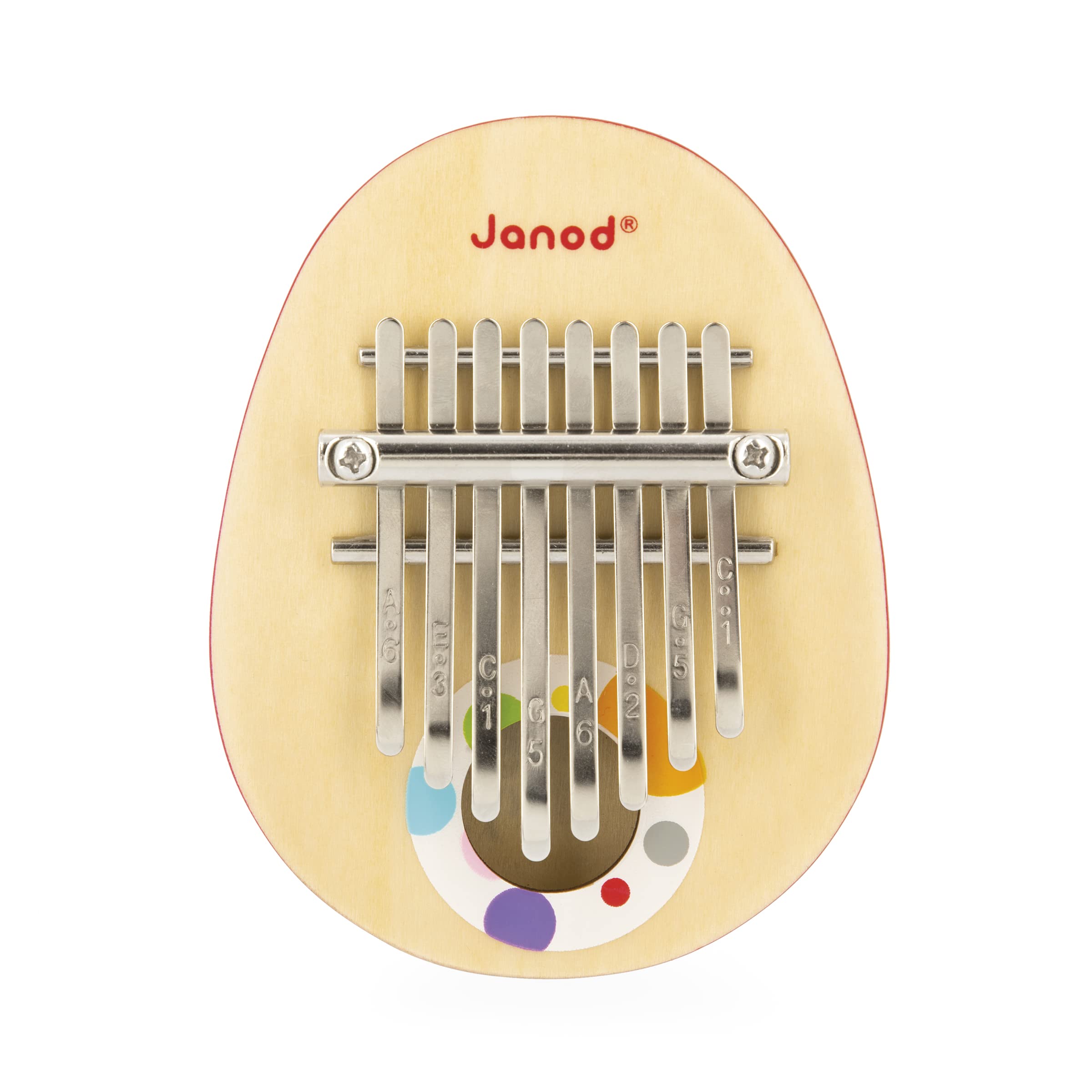 janod-confetti-kalimba-enfant-8-cl-s-m-tal-j07642 image 2