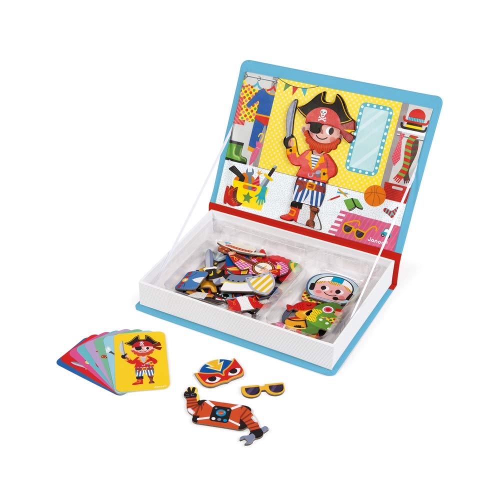 janod-magneti-book-gar-on-j02719-jeu-magn-tique-36-pi-ces-8-d-guisements image 5