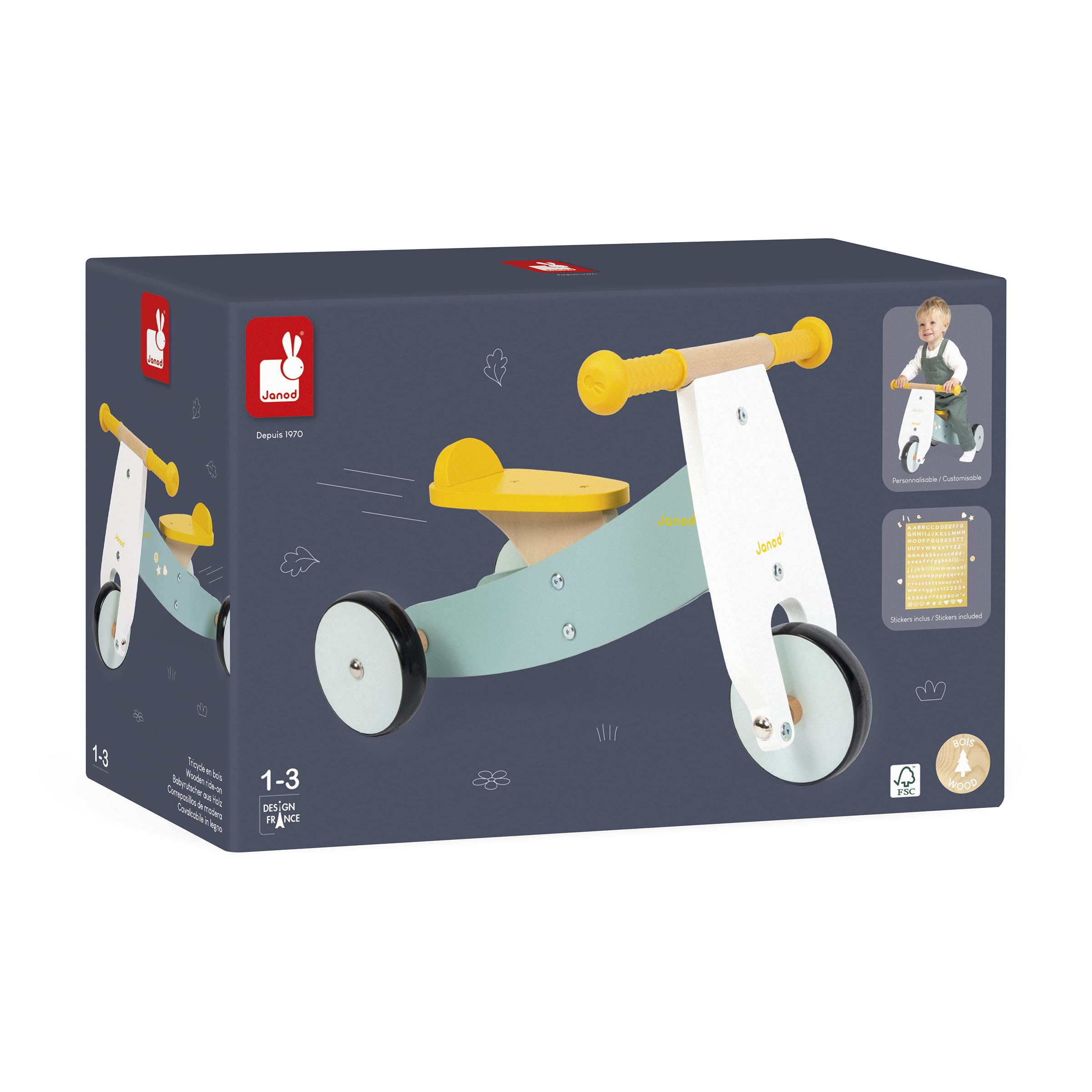 janod-tricycle-en-bois-personnalisable-porteur-12-mois image 7