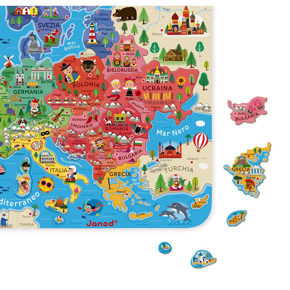 janod-carte-d-europe-magn-tique-puzzle-ducatif-40-magnets image 2