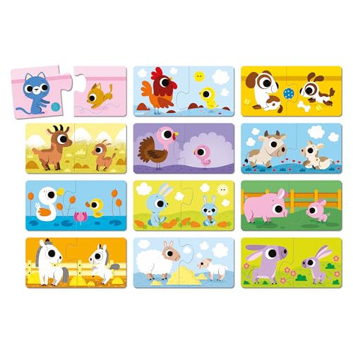 janod-j02637-puzzle-parents-et-b-b-s-animaux-12-puzzles-2-pi-ces-en-carton image 8