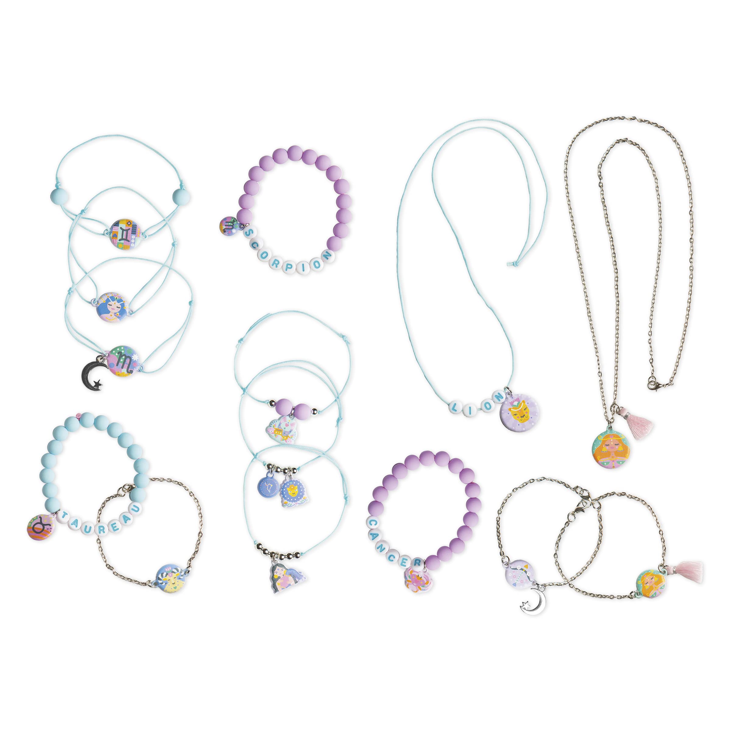 janod-les-ateliers-bijoux-coffret-14-bijoux-astro-cr-er-j07995 image 2