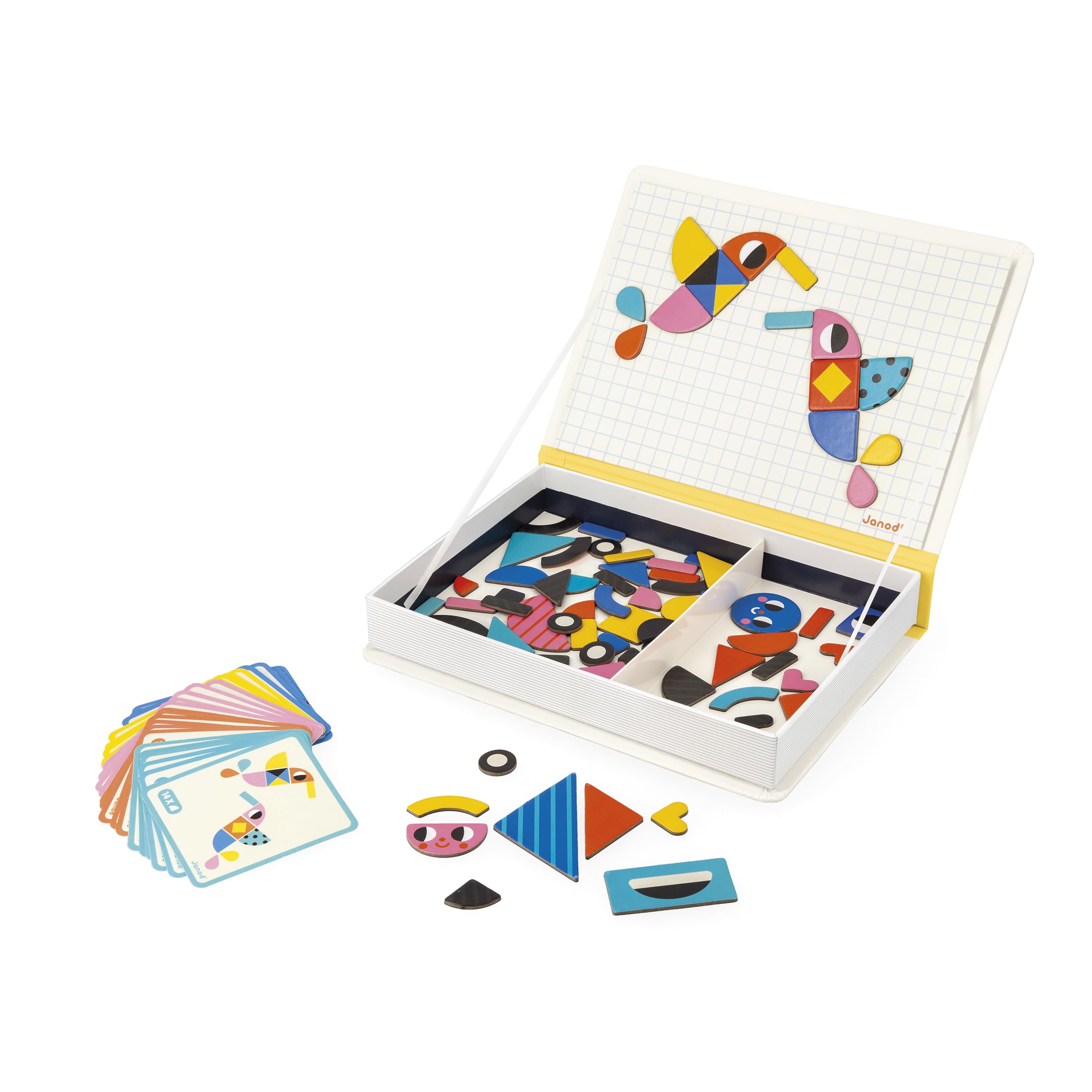 janod-magn-ti-book-moduloform-85-aimants-30-mod-les-d-s-3-ans image 2
