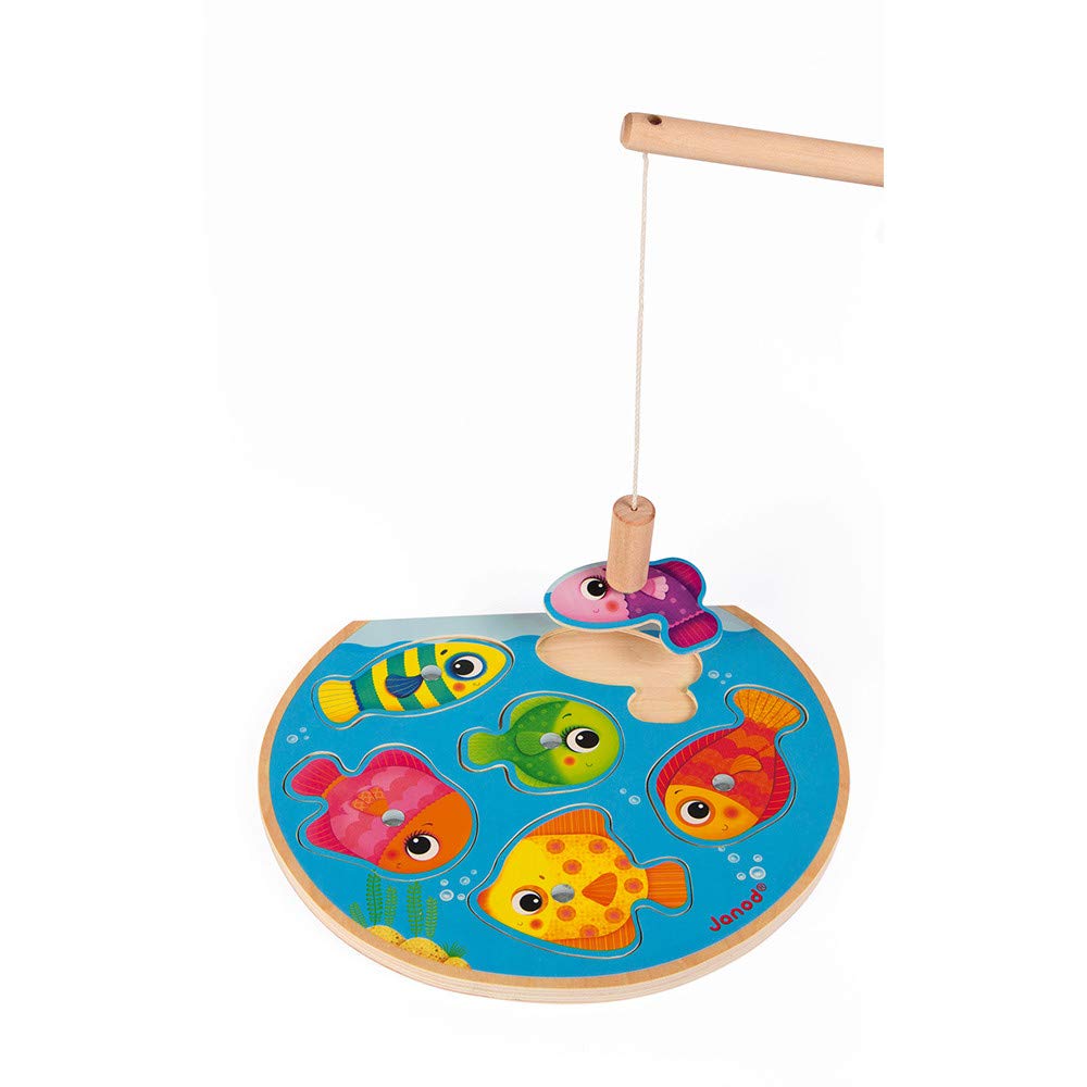 janod-speedy-fish-j07088-puzzle-p-che-magn-tique-en-bois-6-poissons image 4