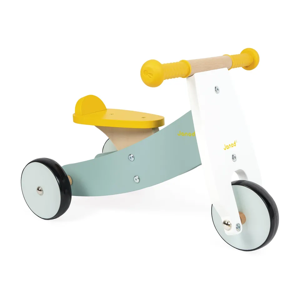 janod-tricycle-en-bois-personnalisable-porteur-12-mois image 1