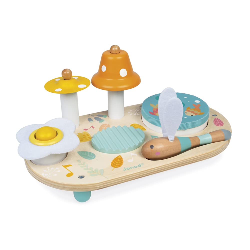 janod-table-musicale-pure-en-bois-veil-musical-1-3-ans image 2