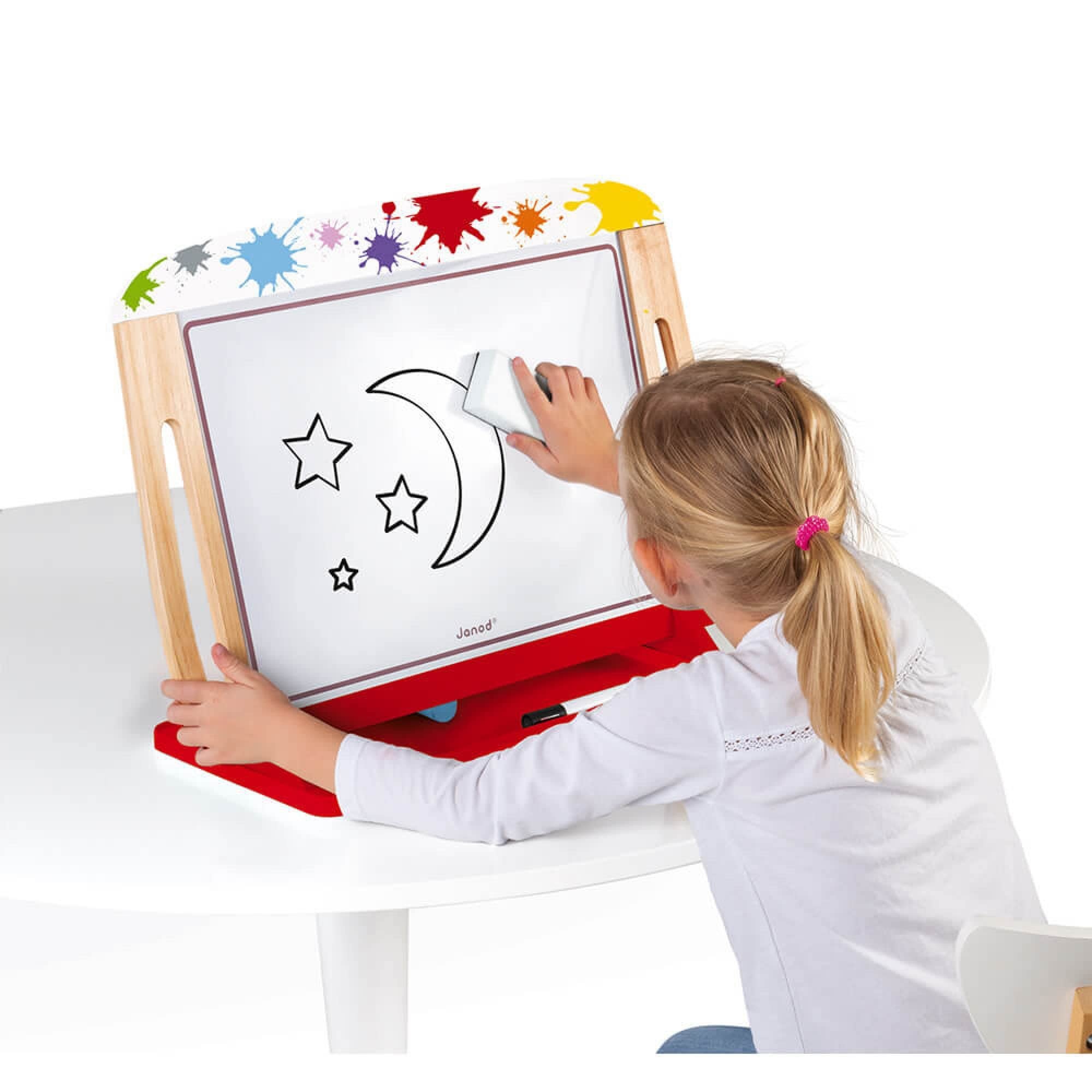 janod-ardoise-de-table-splash-ardoise-double-face-magn-tique-et-craie image 3
