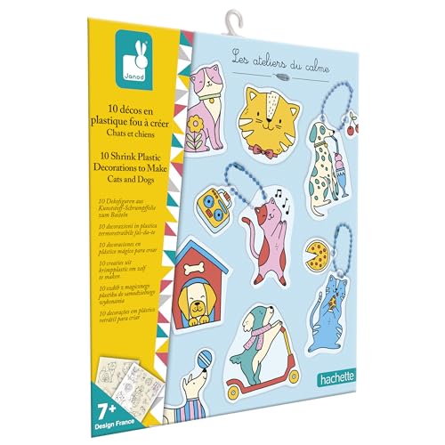 janod-les-ateliers-du-calme-plastique-fou-chiens-chats-10-d-cos-magnets-porte-cl image 5