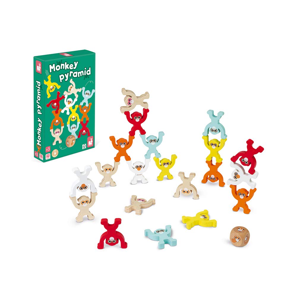 janod-monkey-pyramid-j02633-jeu-de-soci-t-en-bois-singes-acrobatiques image 4