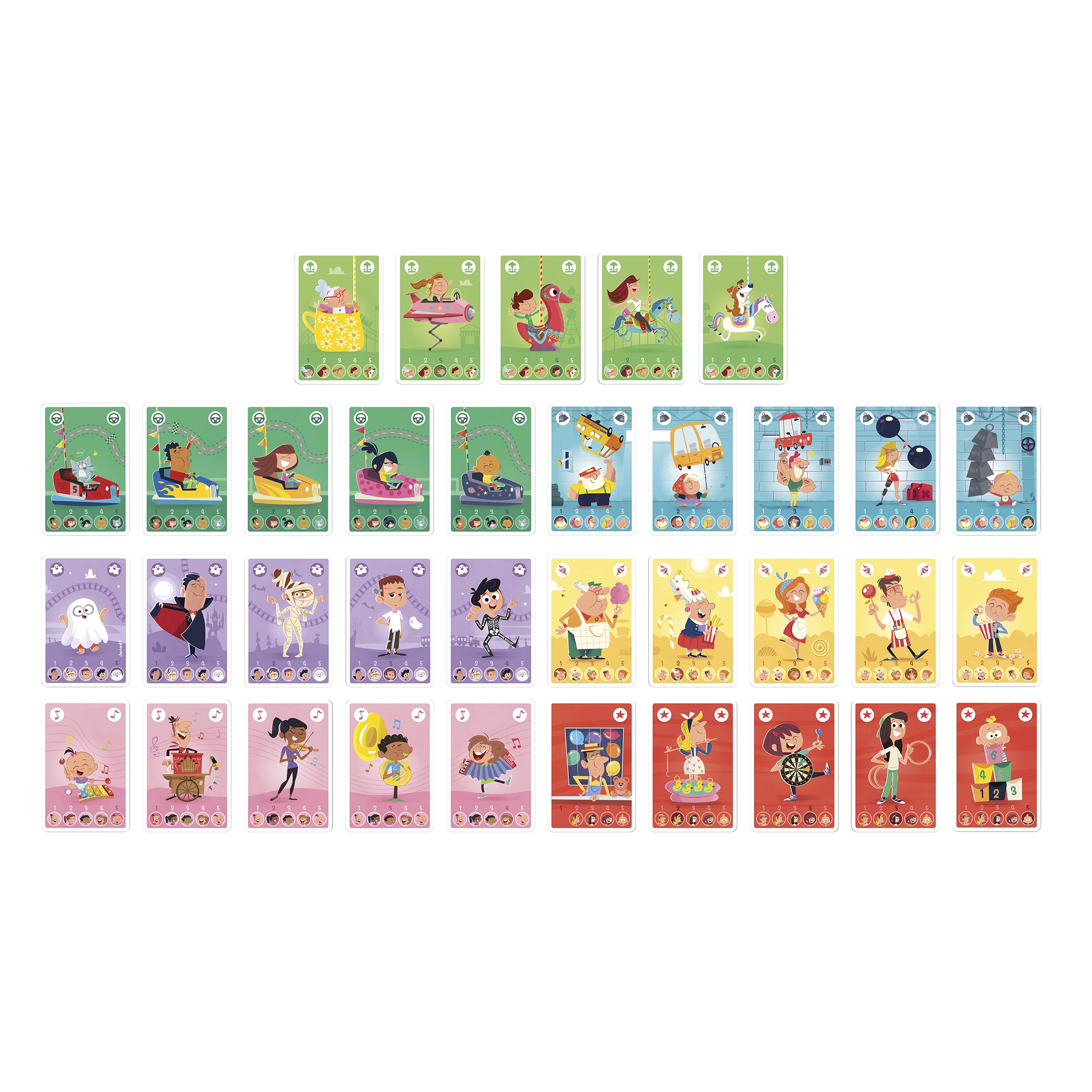 janod-jeu-de-7-familles-f-te-foraine-35-cartes-carton-fsc-d-s-4-ans image 2