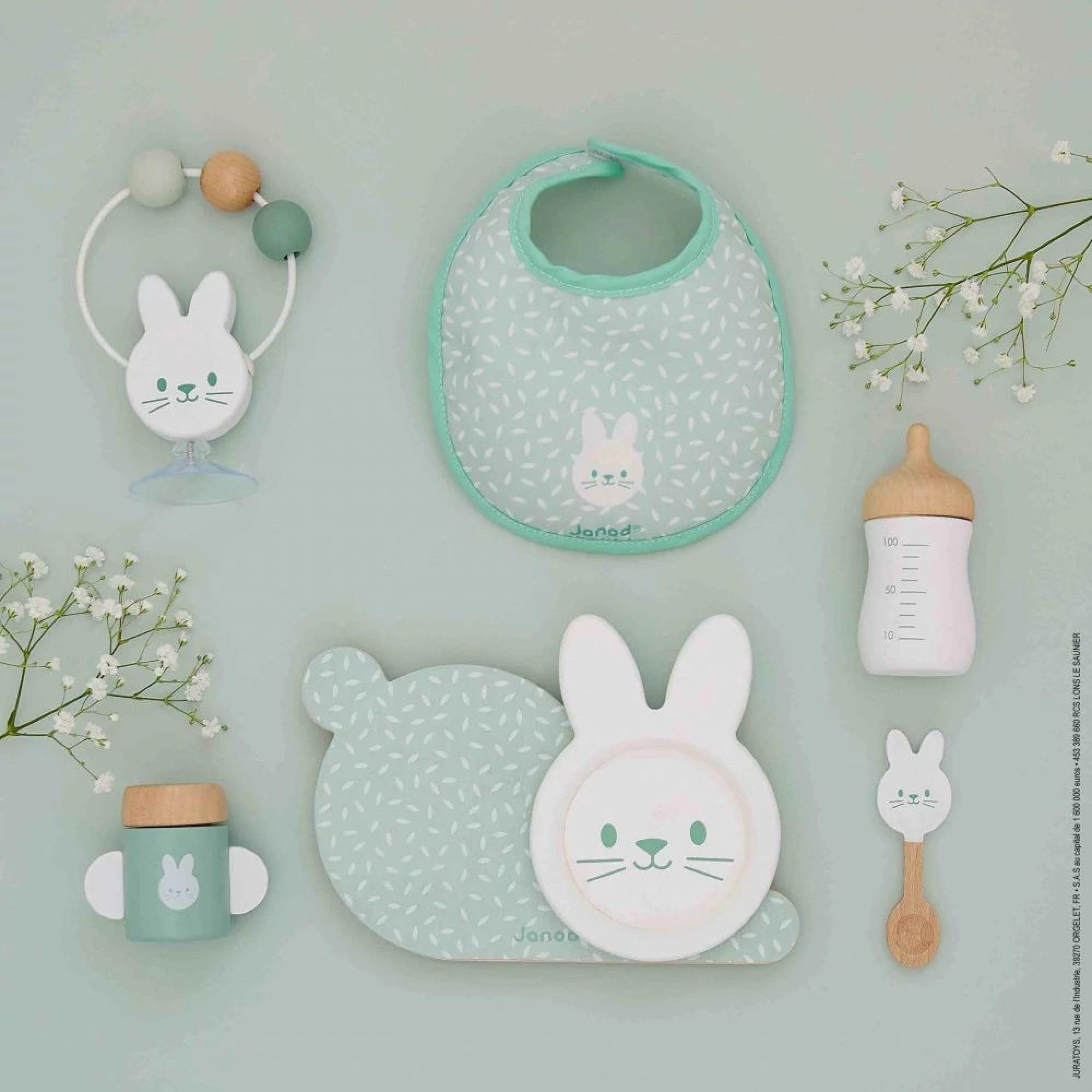 janod-zen-set-d-jeuner-et-bavoir-lapin-jouet-d-imitation-poupon-7-accessoires-en image 5