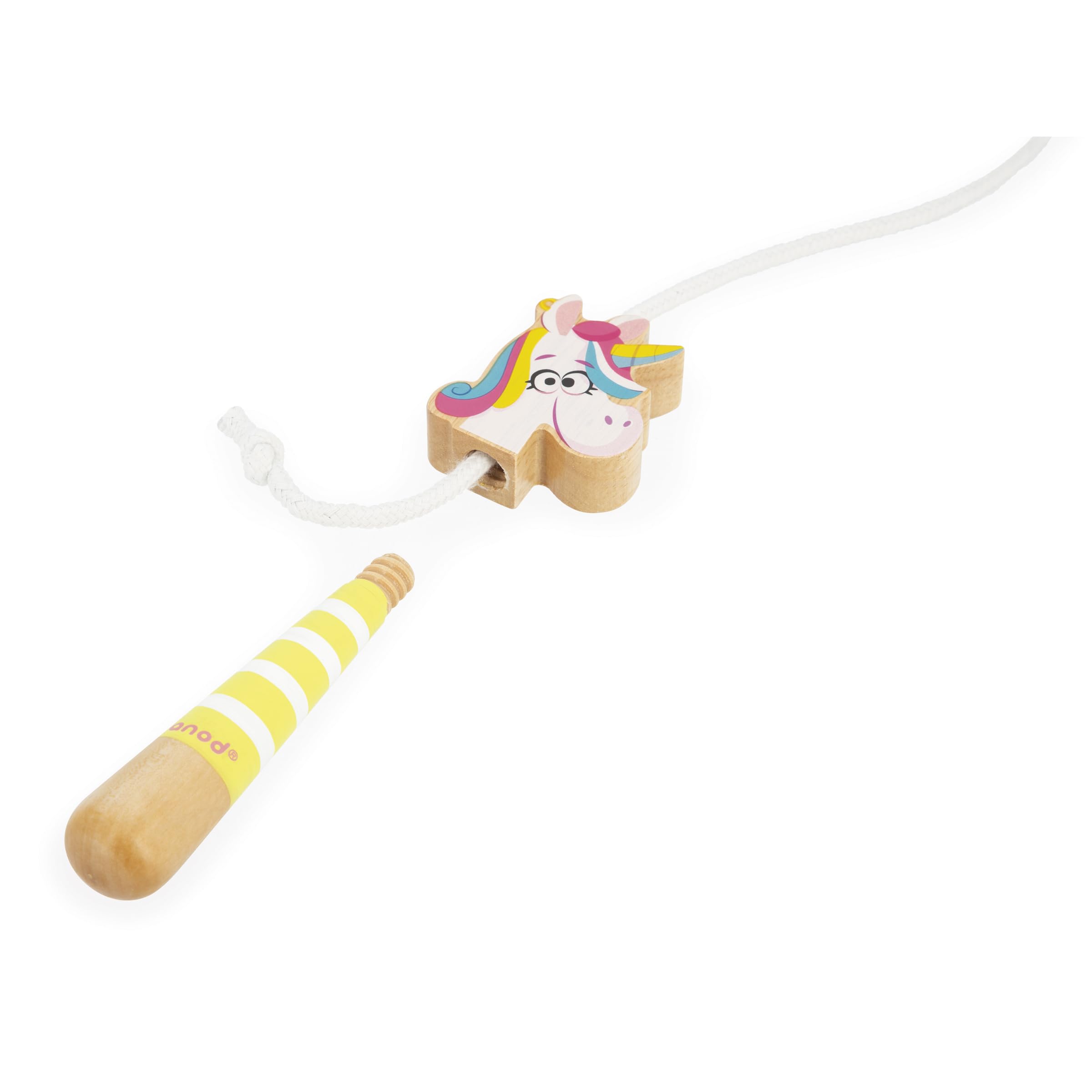 janod-j03377-corde-sauter-r-glable-licorne-2m-poign-es-bois image 3