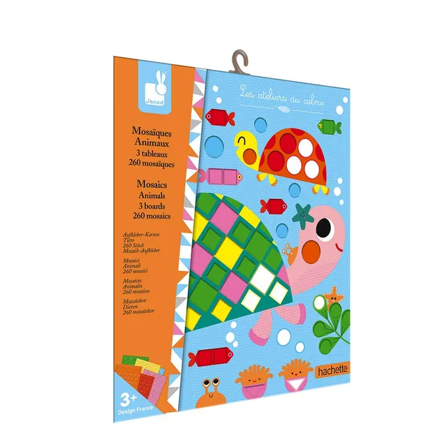janod-les-ateliers-du-calme-j07899-coffret-mosa-ques-en-mousse-animaux-3-tableau image 1