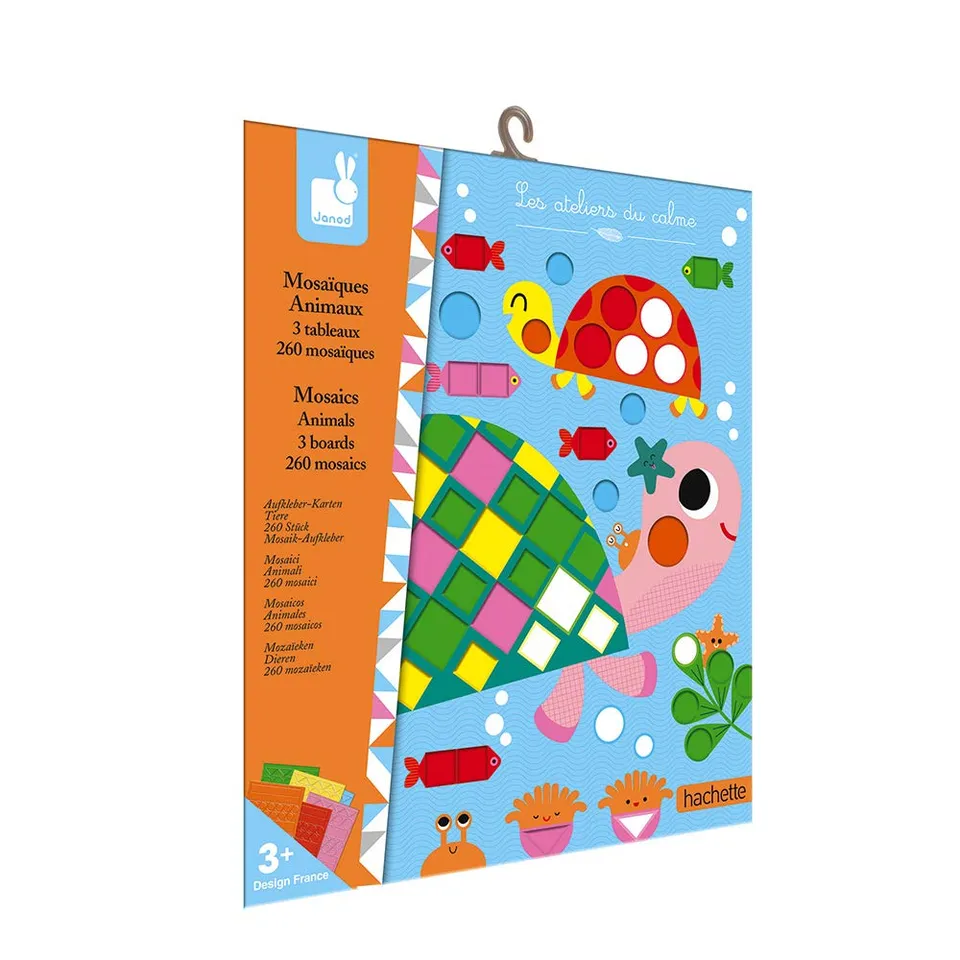 janod-les-ateliers-du-calme-j07899-coffret-mosa-ques-en-mousse-animaux-3-tableau image 1