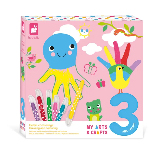 janod-my-arts-crafts-kit-dessin-et-coloriage-enfant-8-tableaux-10-mod-les-pas-pa image 1