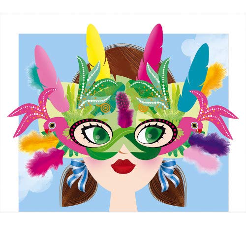 janod-kit-cr-atif-bal-masqu-4-tableaux-d-corer-avec-plumes image 7