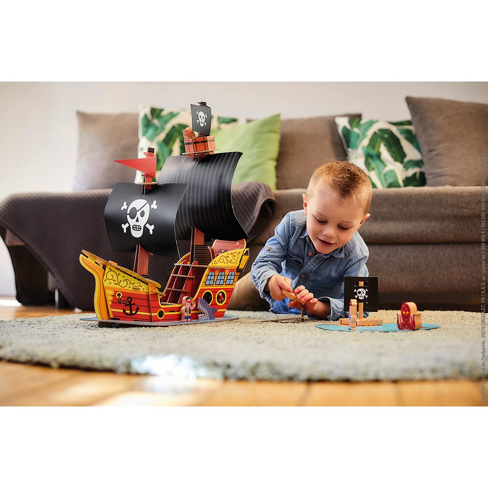 janod-story-j08579-bateau-pirates-construire-7-figurines-bois image 4